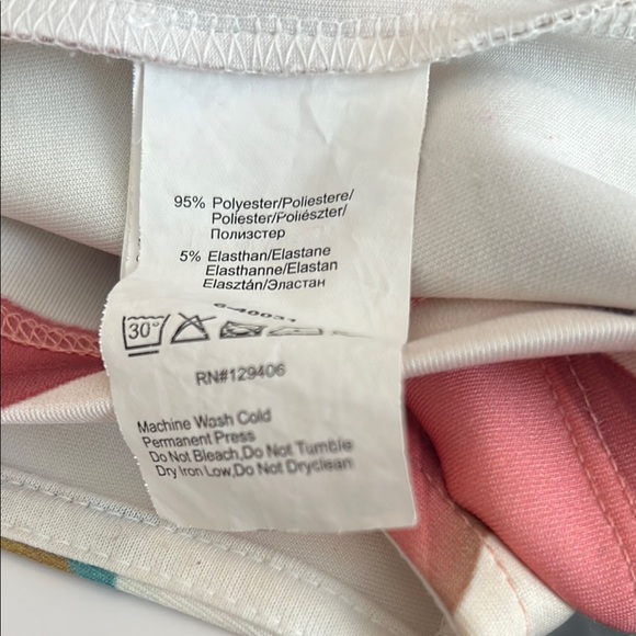 VENUS  Chic Multicolor Abstract Mini Dress Size XL - Picture 8 of 8